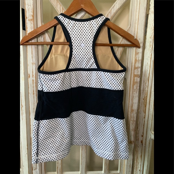 Lululemon size 10 polka dot tank top - Picture 4 of 4